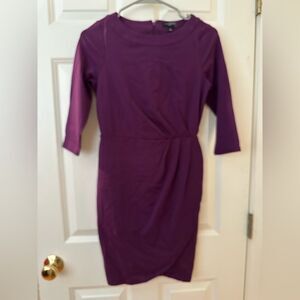 The limited dress maroon size 0P